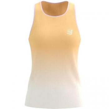 Canottiera sportiva Compressionarancione XS per donne