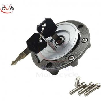 Tapa de combustible con llave para Yamaha YZF R1 R6 600 750 XJR 1200 400 TDM850 TDM900 TRX850 FJ1200