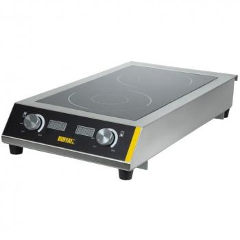 Buffalo GF239 7kW Electric Countertop 2 Zone Induction Hob