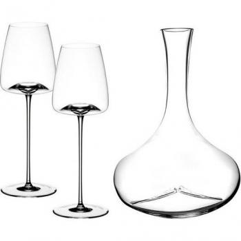 Zieher Glas Vision Fresh + Pebble Dekanter Set