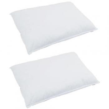 Piumone Set Bianco 200x220 cm con Cuscino, 3 Pezzi