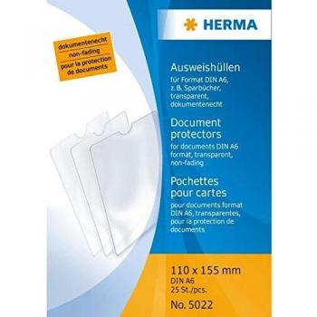 Copertina per carte d'identità A6 Herma