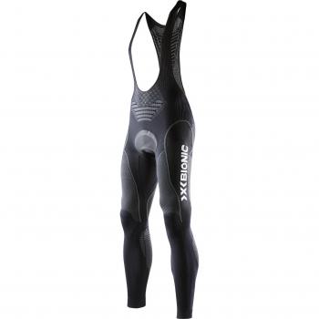 TWYCE X‑Bionic Männer Biking Man Radhose mit BIB-System – Langzeit-Performance, Schwarz/Anthrazit, M