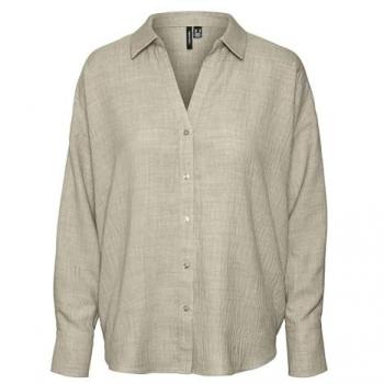 Vero Moda Melaney Hemd Beige