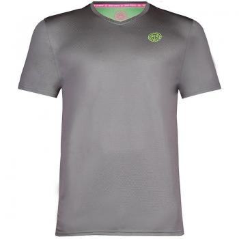 Camiseta Bidi Badu Evin Gris Verde Neón para Niños