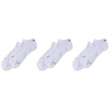 Puma Calze Ammortizzate Sneaker Unisex Bianco – Set di 3 (43‑46)