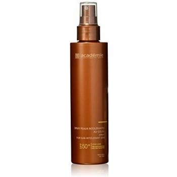 Académie Ultra-Protective Sunscreen Spray for Intolerant Skin with SPF 50+ (Oil-Free, 5oz / 150ml)