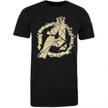 T-shirt uomo Avengers Endgame screpolata