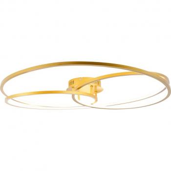 Lampada da soffitto oro 78 cm LED 3 gradini dimmerabile - Rowin