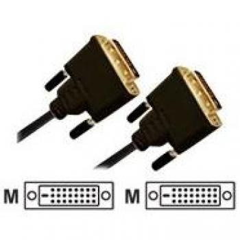 JJ Computer DVI‑D zu DVI‑D 10 m Hochdichte Kabel mit Goldbeschichtung