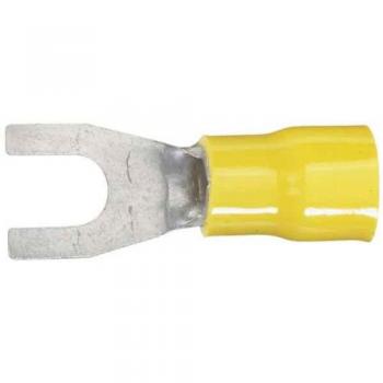 Insulated Fork Shape Crimp Cable Lug M6 4-6mm² - 650C6 (100 Count)
