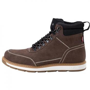 LEVI'S 235887-841-28 Botines para hombre marrón oscuro en sintético 83141