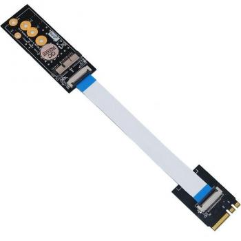 Câble 12+6 broches vers M.2 clé A+E pour carte WIFI sans fil