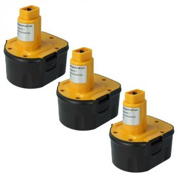 Batteria Vhbw 2000 mAh Ni‑MH 12 V compatibile Dewalt