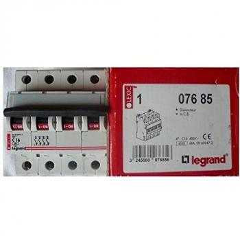 Legrand 007685 Magneto-therm DX 4500 Circuit Breaker Lexic Screw 4P 16A 230V Curve C