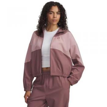 Chaqueta Deportiva Under Armour Rival en Rojo Vino y Rosa Viejo