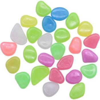 Mini Piedras Fluorescentes para Decoración