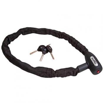 Lynx Kettingslot 100 CM - 5,5 MM Zwart met clip