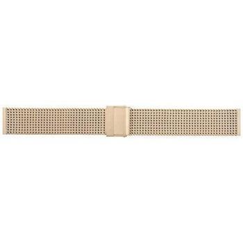 Eichmüller 16 mm Massiv-Bandoh Armband aus Edelstahl – Milanaise, Rosé