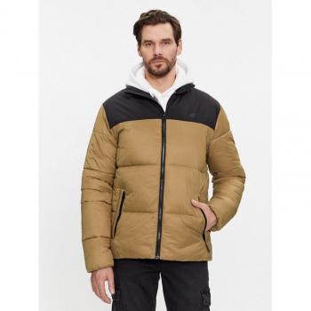 4F Winterjacke 2023 Braun Regular Fit