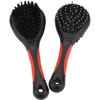 Soft Pet Grooming Brush for Dogs - Double Bristle Design