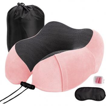 U-Shaped Memory Foam Travel Neck Pillow