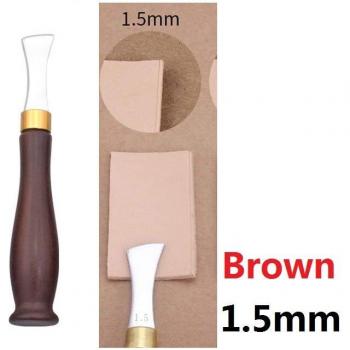 Leather Edge Tool, Stainless Steel Creaser, 1.0 - 2.5 mm