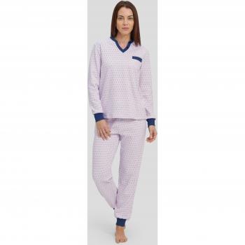 Lohe Estampado Luminiscente Pijama Mujer Largo