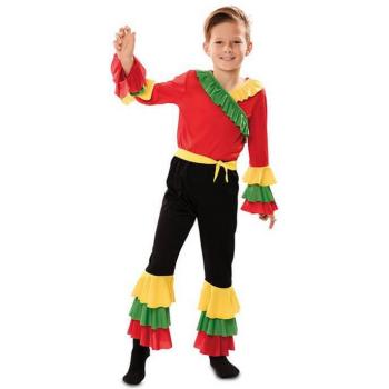 Disfraz infantil Rumbero Rojo