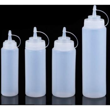 Multi-Size Squeeze Sauce Dispenser Bottle (8oz, 12oz, 16oz, 24oz)