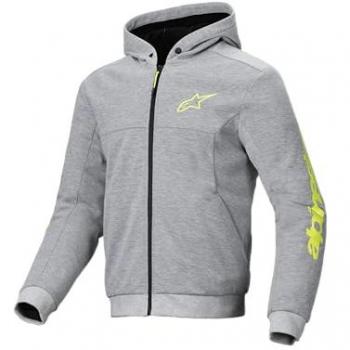 Felpe Alpinestars CHROME V2 SPORT Grigio Fluo Giallo taglia XL