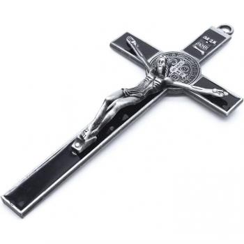 Antique Cross Wall Crucifix