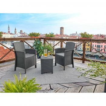 Dmora Armin Salottino Outdoor Antracite