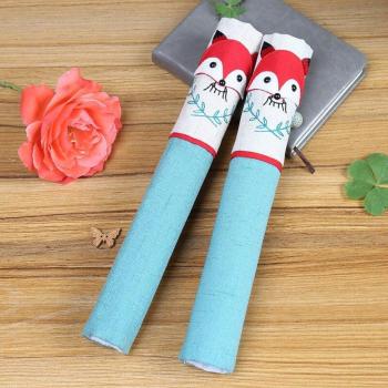 2Pcs Cotton Handle Gloves