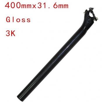BXT Carbon Fiber Mountain and Road Bike Seatpost 27.2/31.6mm