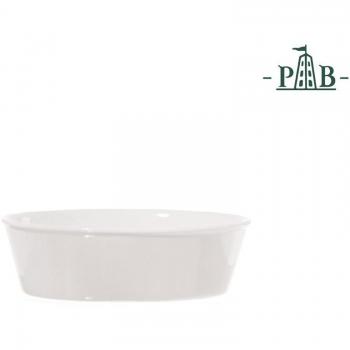 Fiesole Porcellana Bianco Pirofila Ovale 13×19 cm