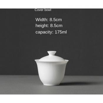 Tazón Mediano de Té Blanco