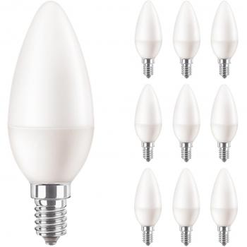 Philips Corepro 10x E14 LED Candle 7W Dimmable Replacement for 60W
