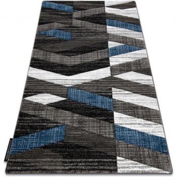Blue Striping Home Comfort Rug