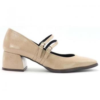Mocasines MOCASIN BORLAS 5377 de color burdeos de PITILLOS para mujer