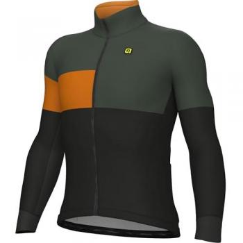 Ale Pr-e Black Geometric Jacket for Men, Size M