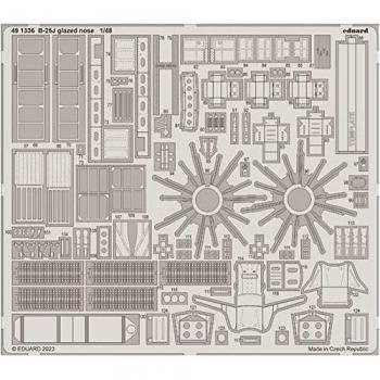 Eduard B-25J verzinkte Nasenabdeckung 1/48 HKM
