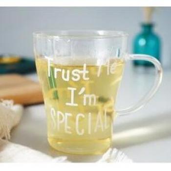 TECHOME Transparent Glass Tea Cup