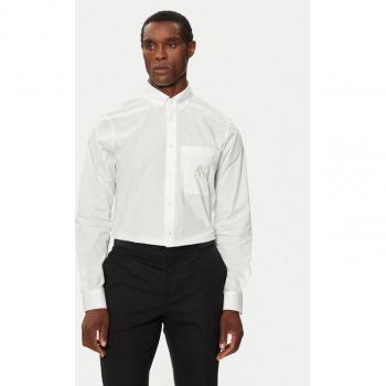 Camicia Armani Exchange Slim Fit 6DZC21 ZN2VZ 1116 Écru