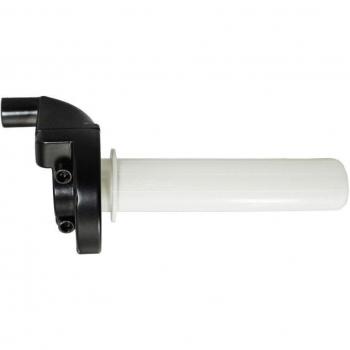 Poignée de gaz aluminium tirage rapide Replay noire sans vis tendeur M10x125