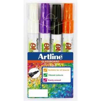 Artline EPG-4/4W2 Marker Set 4 Farben