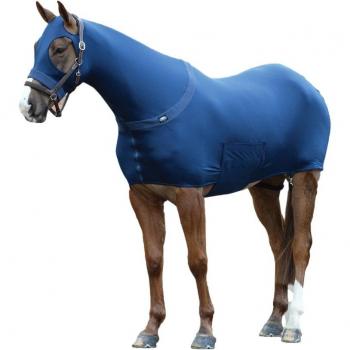 WeatherBeeta Pferde-Stalldecke „Navy“ – Dehnbare Premium‑Decke