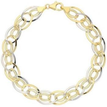 Firetti Goldarmband „Prunk“ – 375 Gold, Armkette & Fantasie