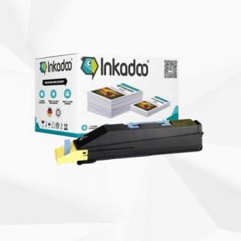 Inkadoo Kyocera/Mita 1T02JZAEU0 / TK-865Y Toner, gelb