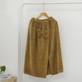 Bamboo Fiber Shower Robe for Women